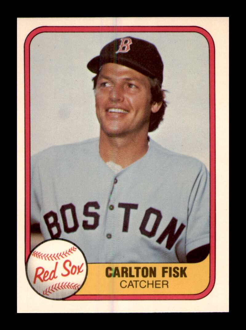 Load image into Gallery viewer, 1981 Fleer Carlton Fisk #224 Boston Red Sox Image 1
