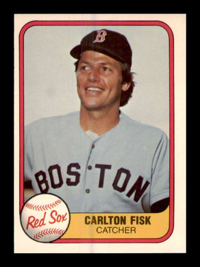 1981 Fleer Carlton Fisk 