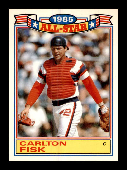 1986 Topps Carlton Fisk