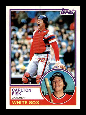 1983 Topps Carlton Fisk 