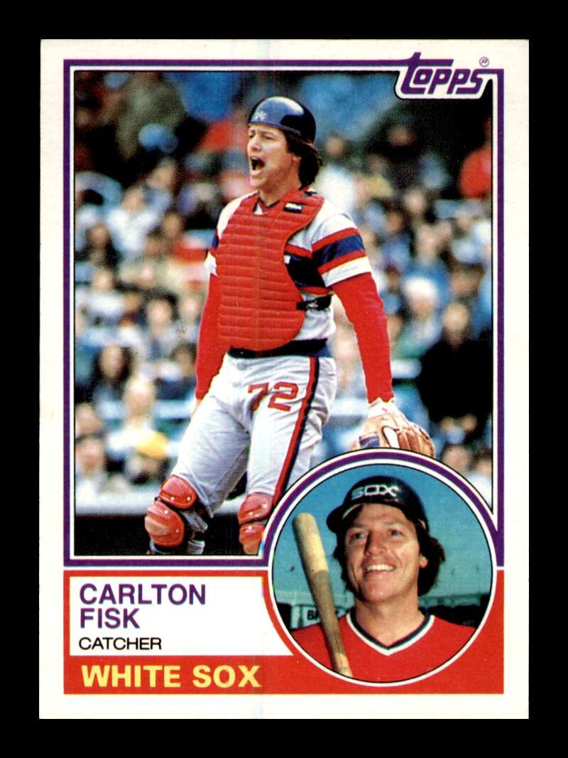 Load image into Gallery viewer, 1983 Topps Carlton Fisk #20 Chicago White Sox Image 1
