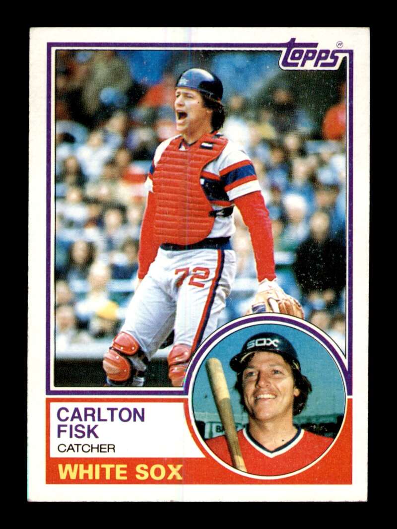 Load image into Gallery viewer, 1983 Topps Carlton Fisk #20 Chicago White Sox Image 1
