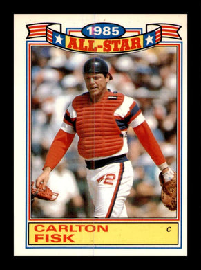 1986 Topps Carlton Fisk 