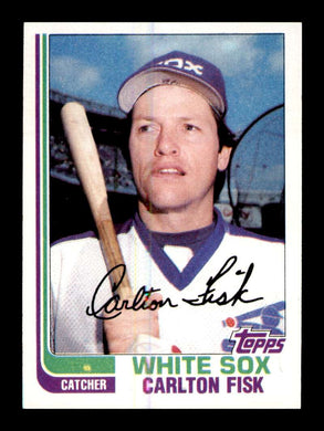 1982 Topps Carlton Fisk 