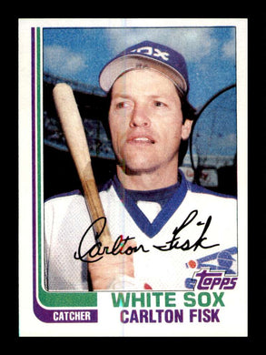 1982 Topps Carlton Fisk 