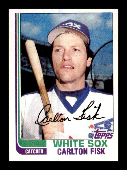 1982 Topps Carlton Fisk