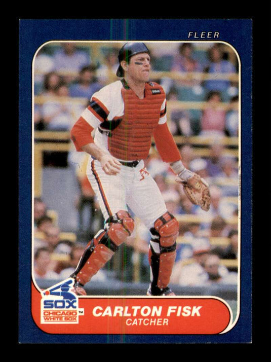 1986 Fleer Carlton Fisk