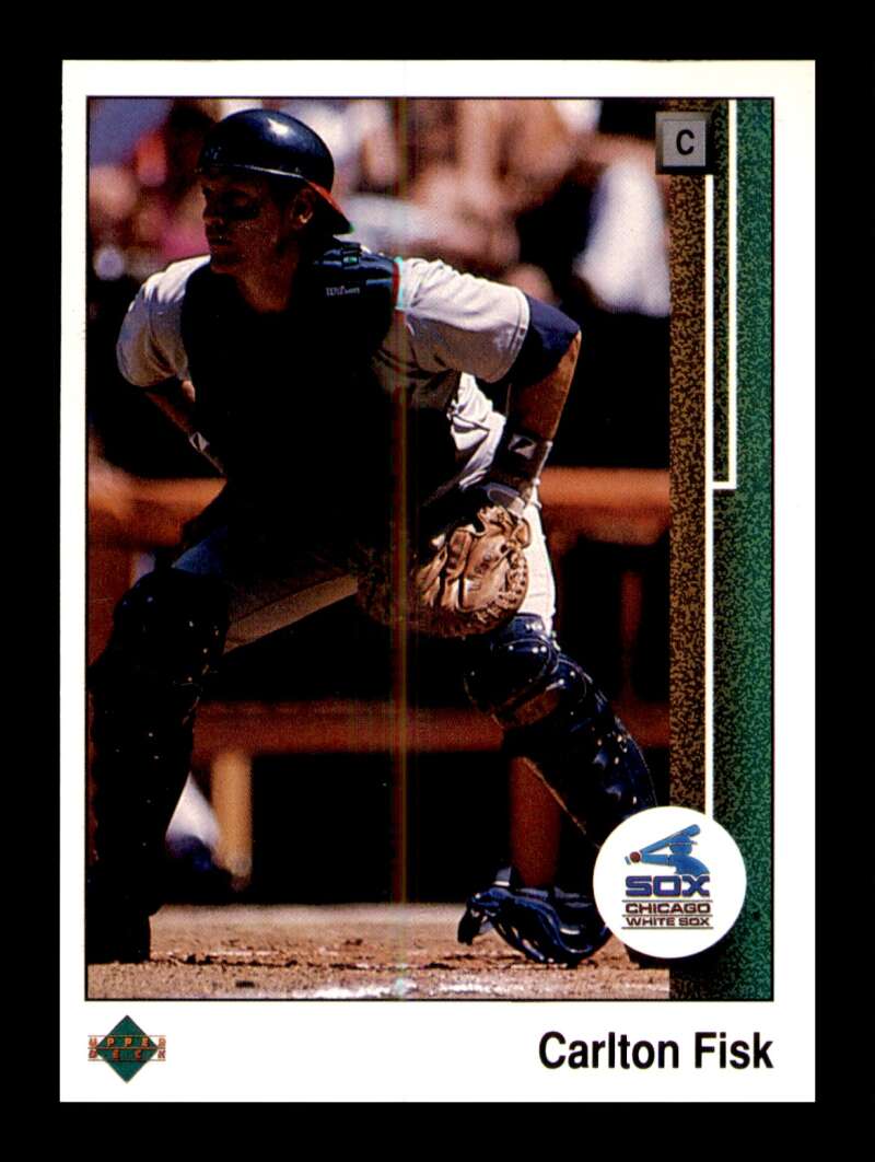 Load image into Gallery viewer, 1989 Upper Deck Carlton Fisk #609 Chicago White Sox Image 1
