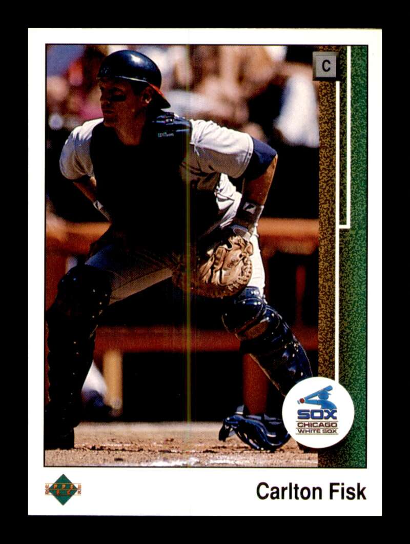 Load image into Gallery viewer, 1989 Upper Deck Carlton Fisk #609 Chicago White Sox Image 1
