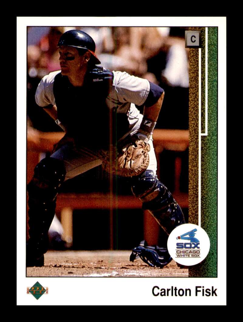 Load image into Gallery viewer, 1989 Upper Deck Carlton Fisk #609 Chicago White Sox Image 1
