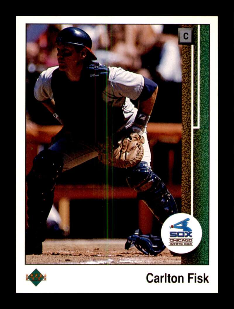 Load image into Gallery viewer, 1989 Upper Deck Carlton Fisk #609 Chicago White Sox Image 1
