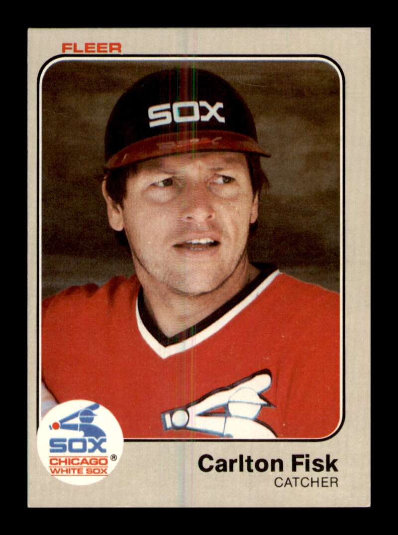 Load image into Gallery viewer, 1983 Fleer Carlton Fisk #235 Chicago White Sox Image 1
