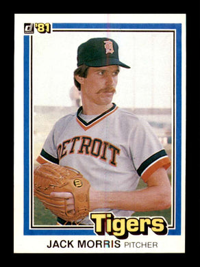 1981 Donruss Jack Morris 