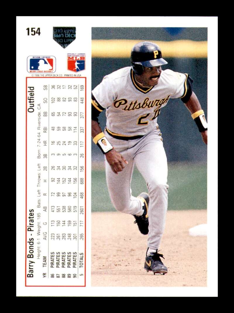 Load image into Gallery viewer, 2004 Upper Deck Barry Bonds #154 Pittsburgh Pirates Image 2
