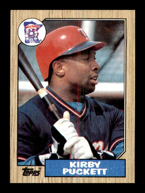 1987 Topps Kirby Puckett 