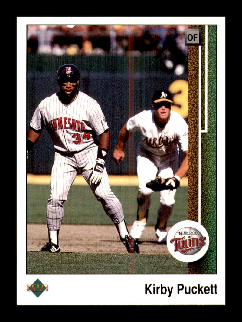 Load image into Gallery viewer, 1989 Upper Deck Kirby Puckett #376 Minnesota Twins Image 1
