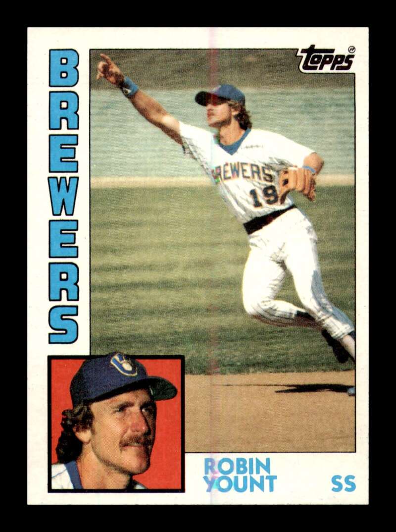 Load image into Gallery viewer, 1984 Topps Robin Yount #10 Milwaukee Brewers Image 1
