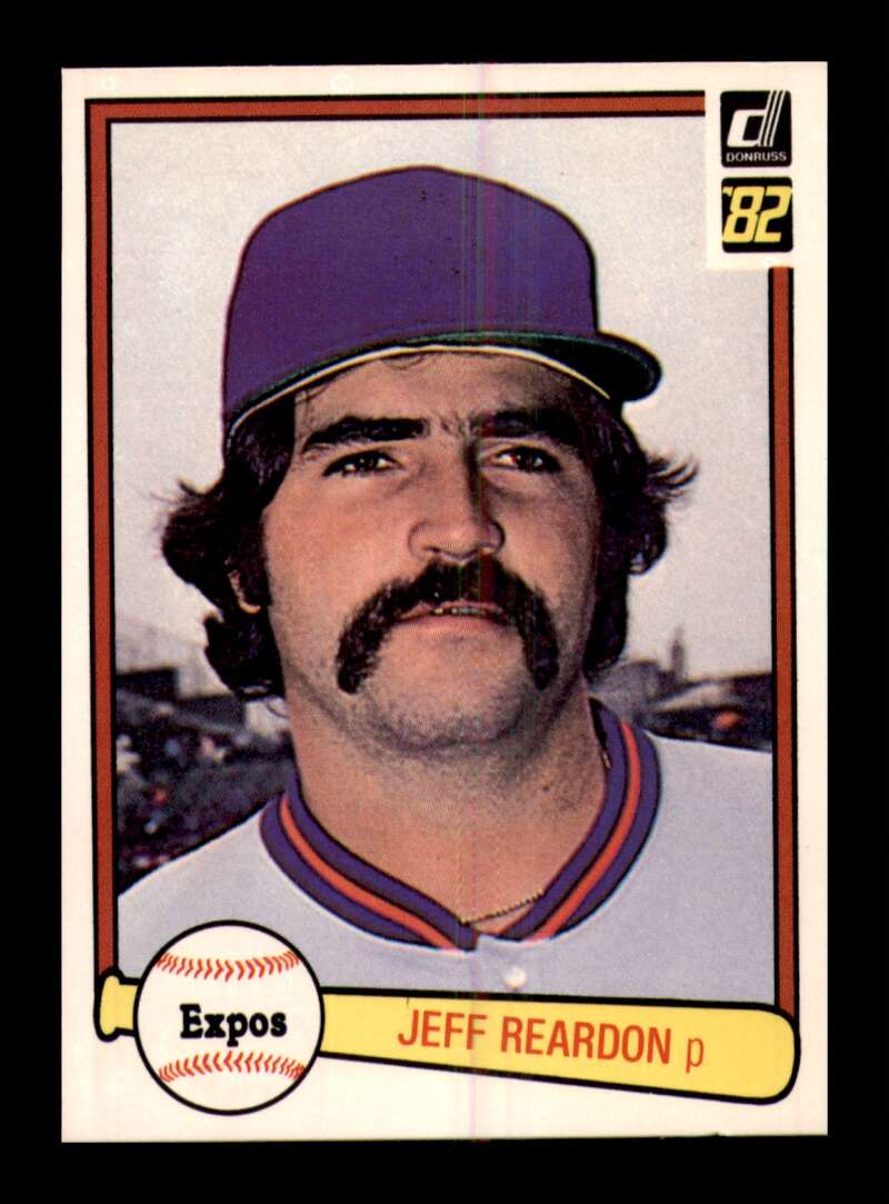 Load image into Gallery viewer, 1982 Donruss Jeff Reardon #547 Montreal Expos Image 1
