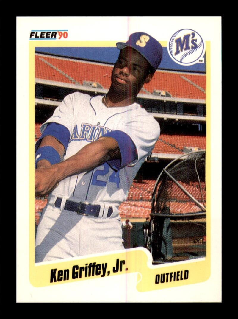 Load image into Gallery viewer, 1990 Fleer Ken Griffey Jr #513 Seattle Mariners Image 1
