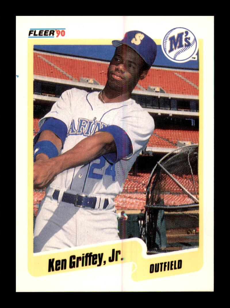 Load image into Gallery viewer, 1990 Fleer Ken Griffey #513 Seattle Mariners Image 1
