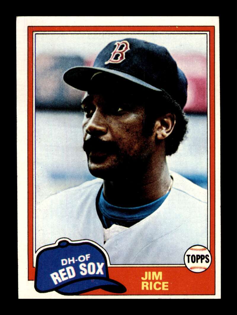 Load image into Gallery viewer, 1981 Topps Jim Rice #500 Boston Red Sox Image 1
