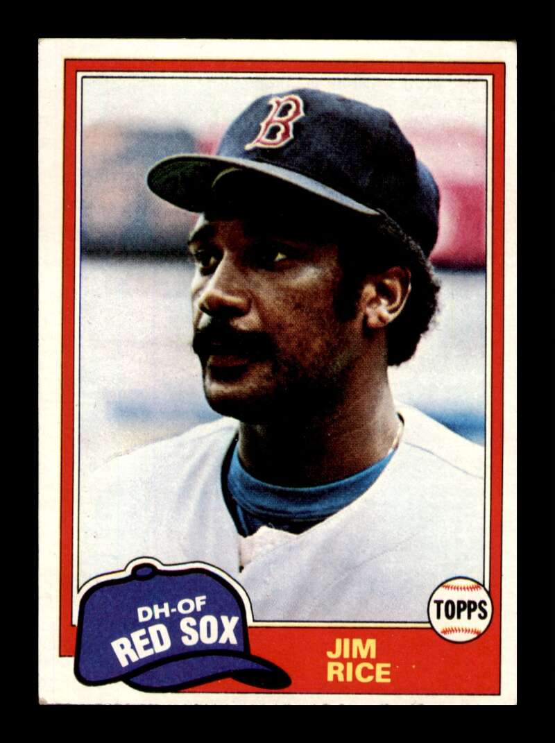 Load image into Gallery viewer, 1981 Topps Jim Rice #500 Boston Red Sox Image 1
