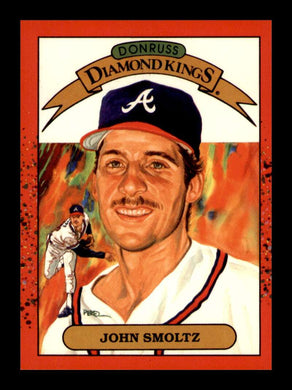 1990 Donruss Diamond Kings John Smoltz 