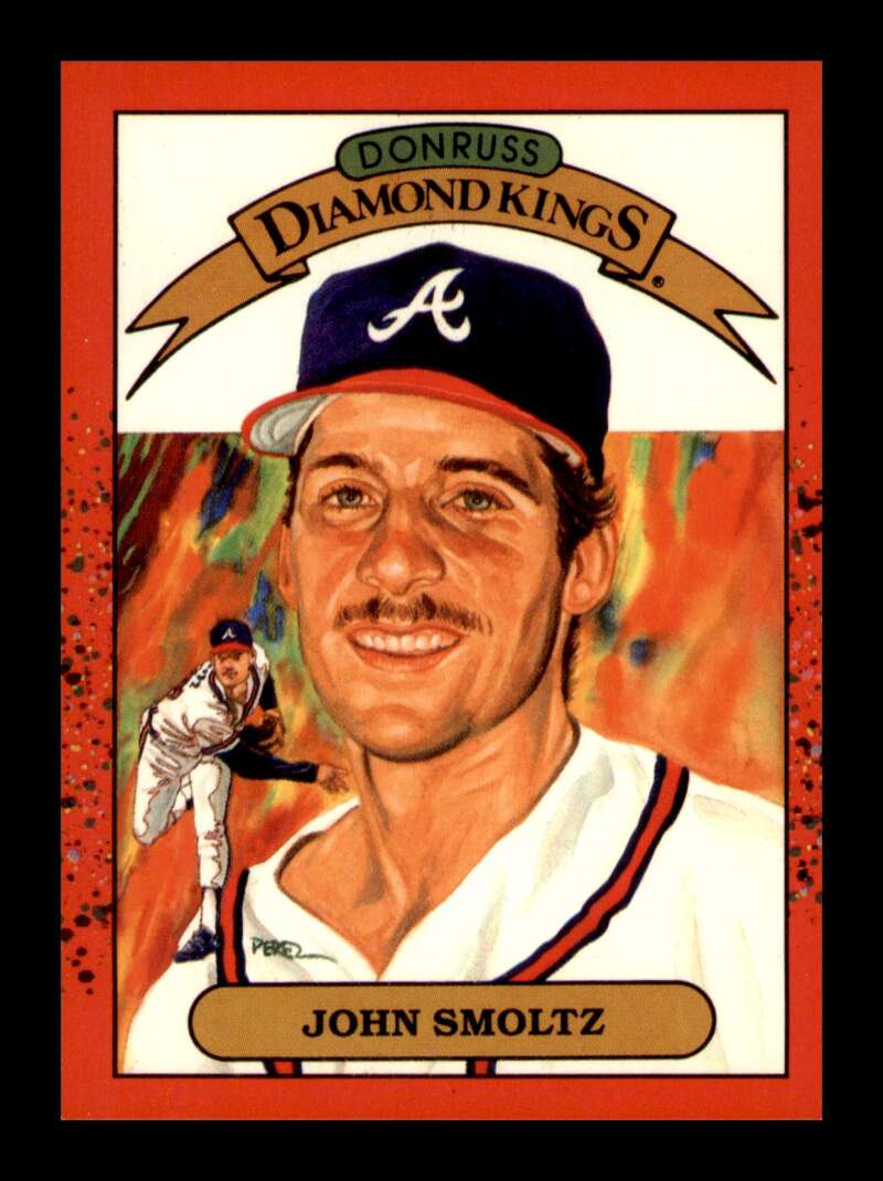 Load image into Gallery viewer, 1990 Donruss Diamond Kings John Smoltz #8 Atlanta Braves Image 1
