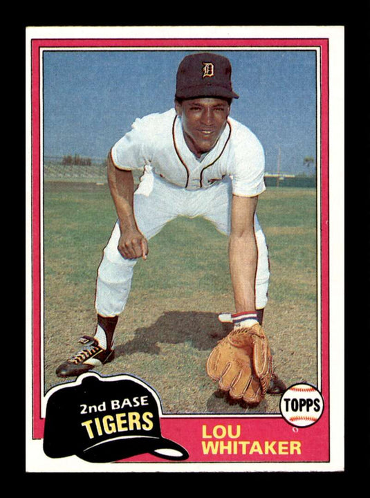 1981 Topps Lou Whitaker 