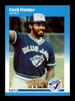 1987 Fleer Update Cecil Fielder 