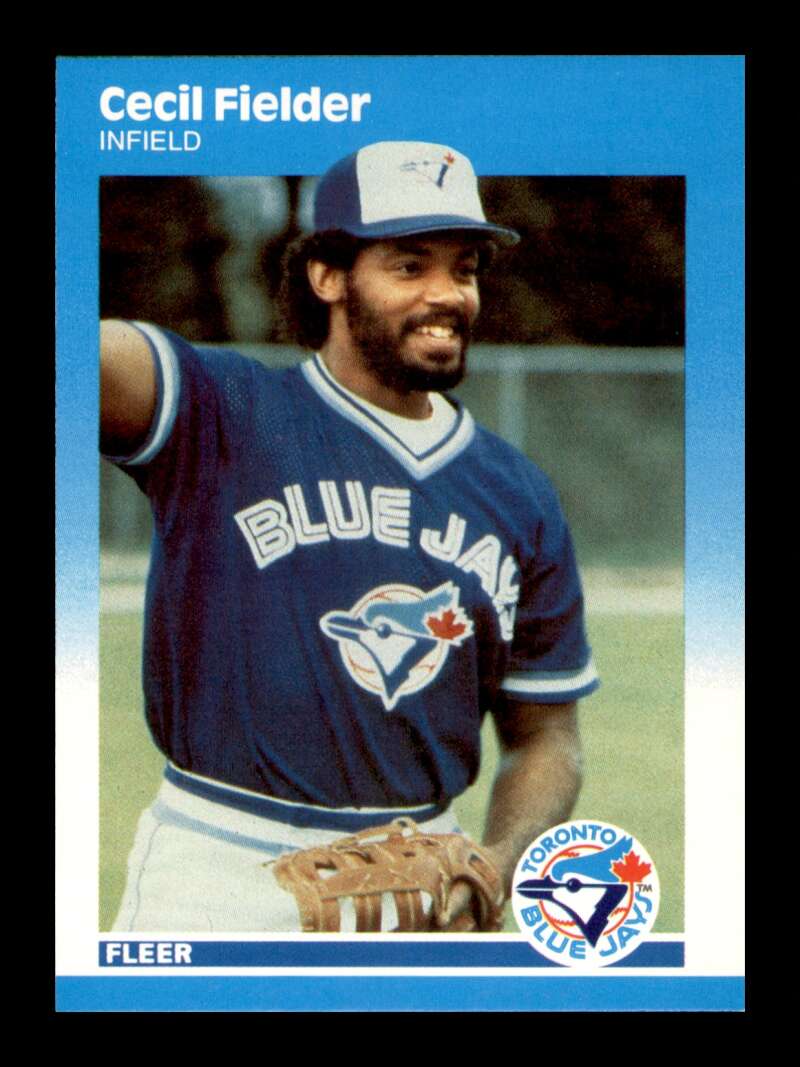 Load image into Gallery viewer, 1987 Fleer Update Cecil Fielder #U-31 Toronto Blue Jays Image 1
