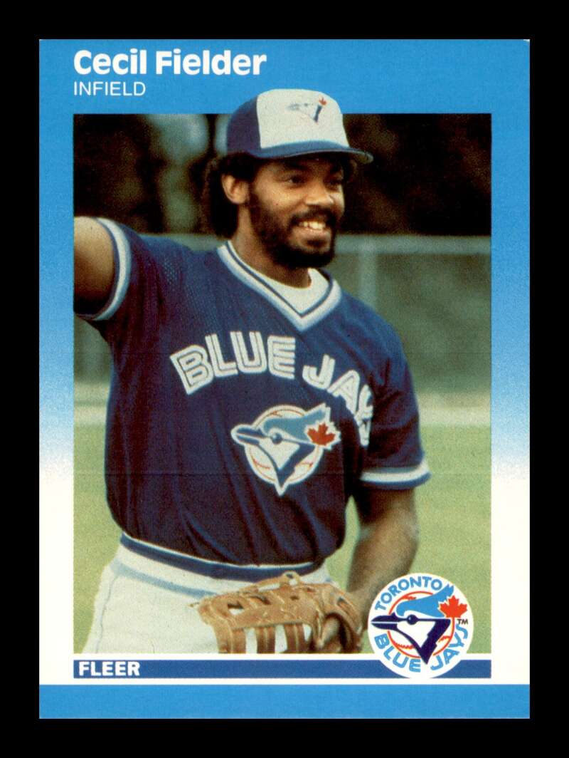 Load image into Gallery viewer, 1987 Fleer Update Cecil Fielder #U-31 Toronto Blue Jays Image 1
