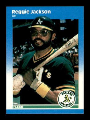 1987 Fleer Update Glossy Reggie Jackson 