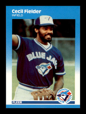 1987 Fleer Update Glossy Cecil Fielder 