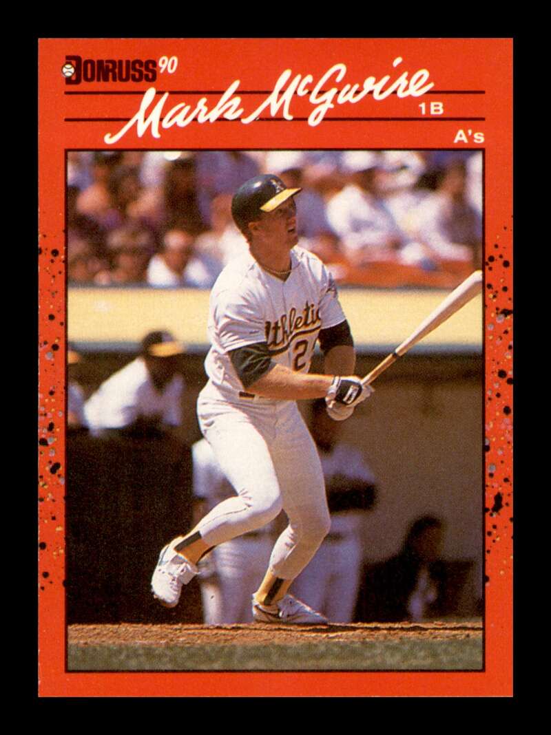 Load image into Gallery viewer, 1990 Donruss Mark McGwire #185 Oakland Athletics Image 1
