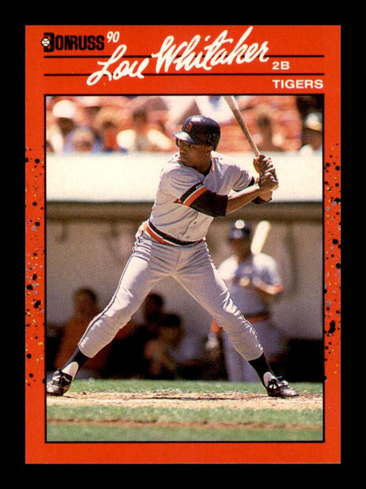 1989 Donruss Lou Whitaker