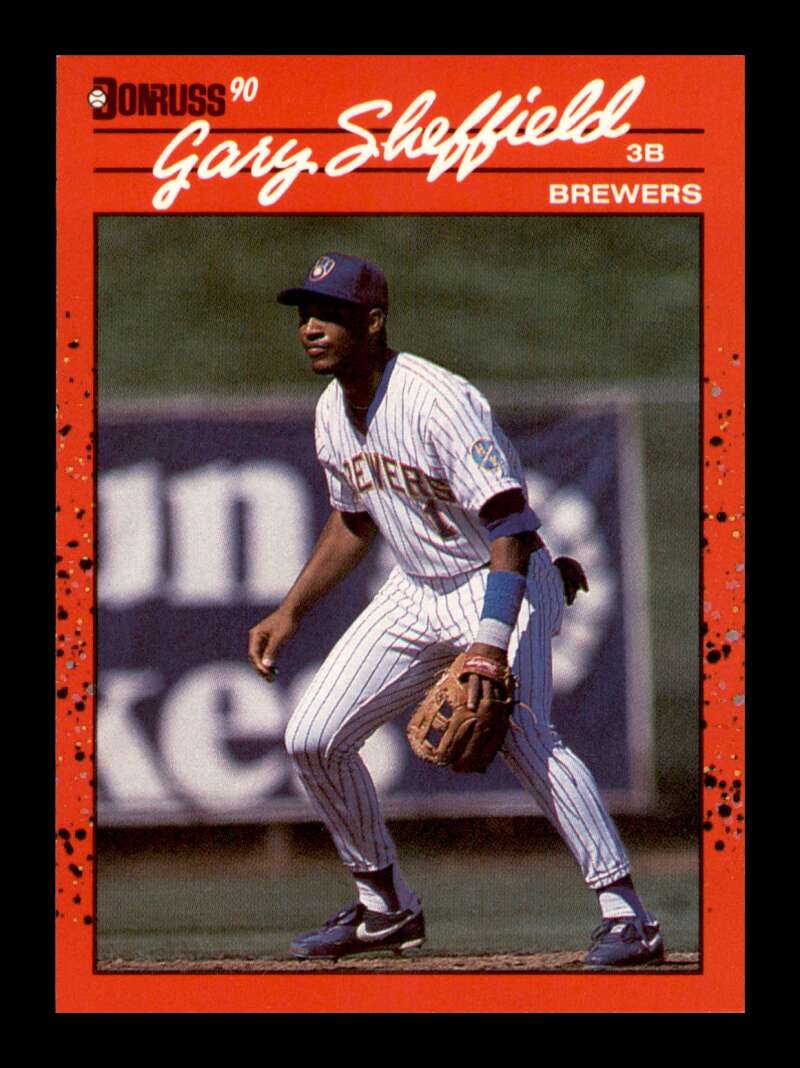 Load image into Gallery viewer, 1990 Donruss Gary Sheffield #501 Milwaukee Brewers Image 1
