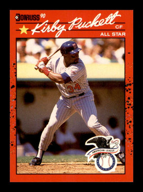 1990 Donruss Kirby Puckett 