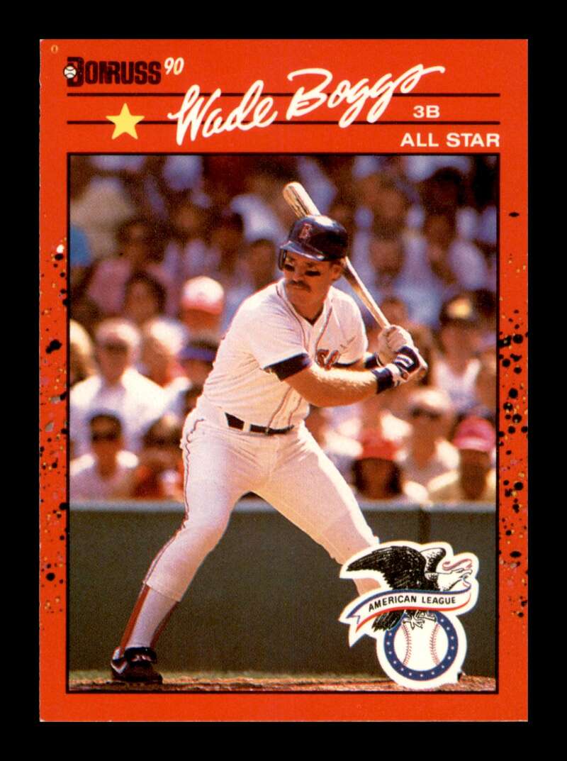 Load image into Gallery viewer, 1990 Donruss Wade Boggs #712 Boston Red Sox Image 1
