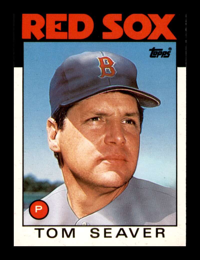 Load image into Gallery viewer, 1986 Topps Traded Tom Seaver #101T Boston Red Sox Image 1
