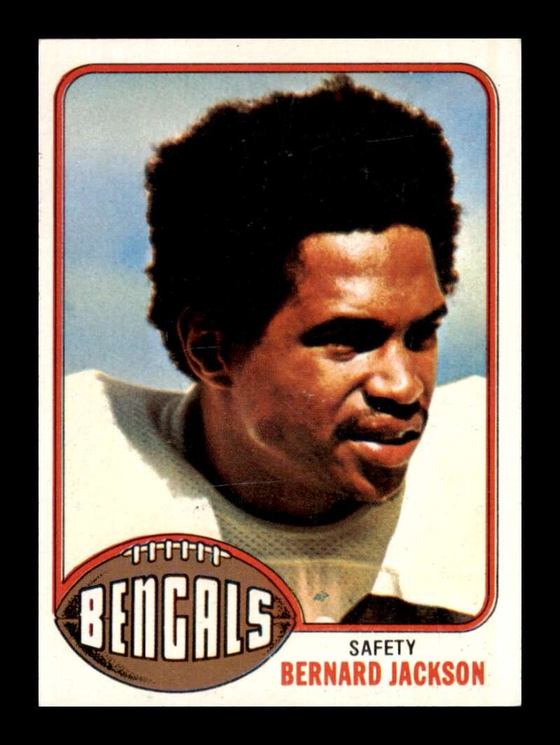 Load image into Gallery viewer, 1976 Topps Bernard Jackson #449 Rookie RC Set Break Cincinnati Bengals Image 1
