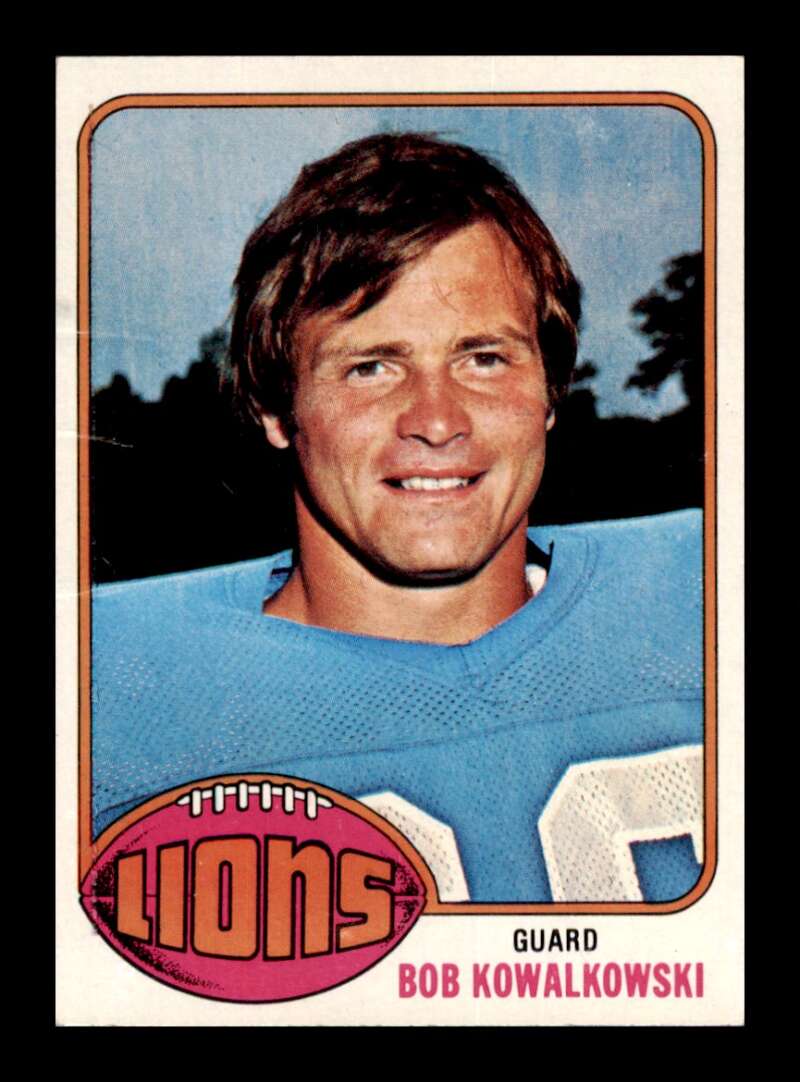 Load image into Gallery viewer, 1976 Topps Bob Kowalkowski #197 Set Break Detroit Lions Image 1
