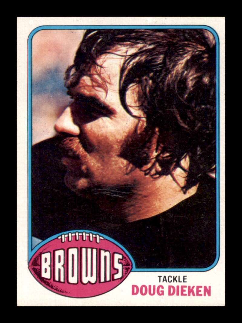 Load image into Gallery viewer, 1976 Topps Doug Dieken #438 Set Break Cleveland Browns Image 1
