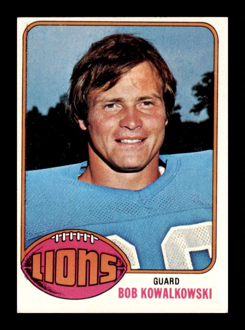 Load image into Gallery viewer, 1976 Topps Bob Kowalkowski #197 Set Break Detroit Lions Image 1
