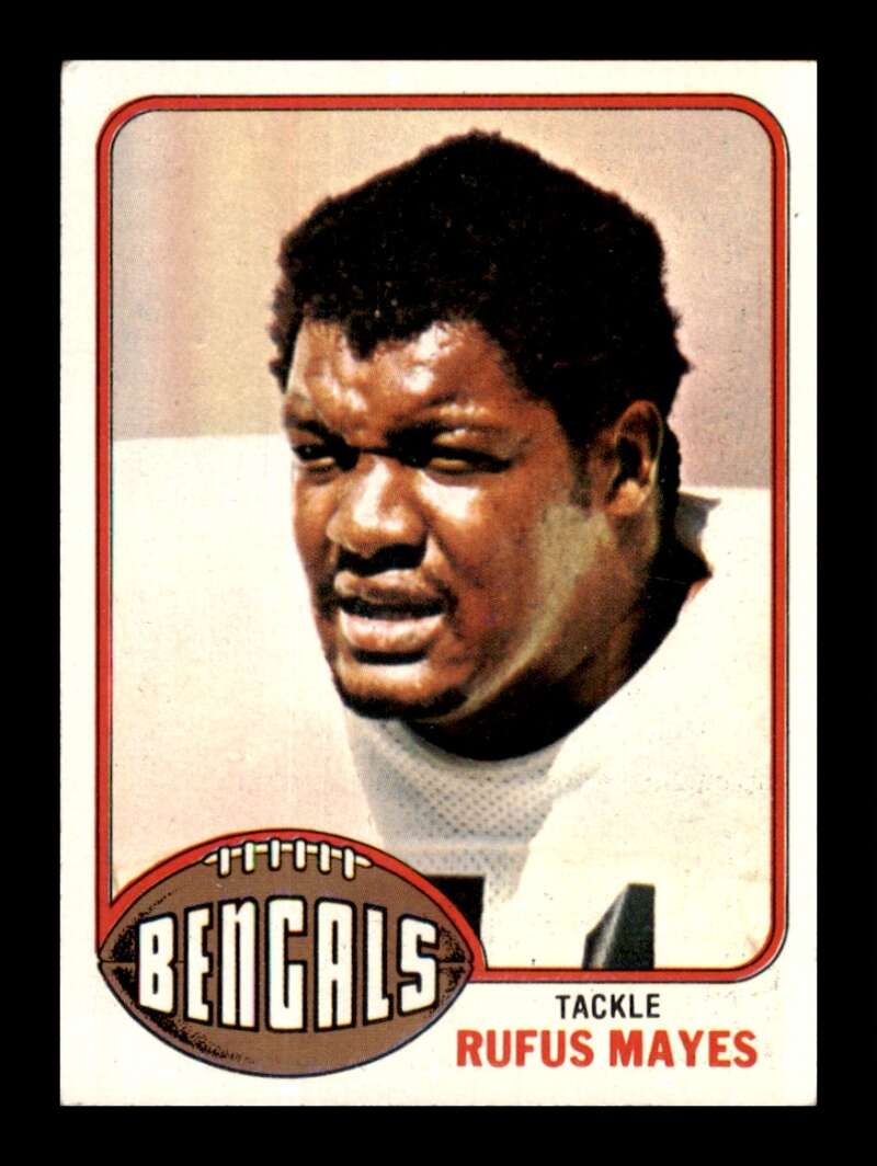 Load image into Gallery viewer, 1976 Topps Rufus Mayes #391 Set Break Cincinnati Bengals Image 1
