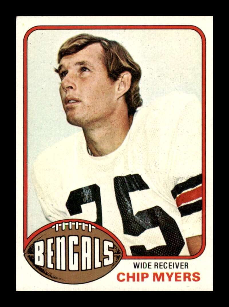 Load image into Gallery viewer, 1976 Topps Chip Myers #491 Set Break Cincinnati Bengals Image 1
