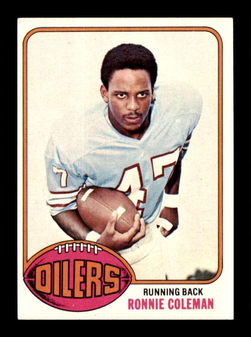 Load image into Gallery viewer, 1976 Topps Ronnie Coleman #22 Rookie RC Set Break Houston Oilers Image 1
