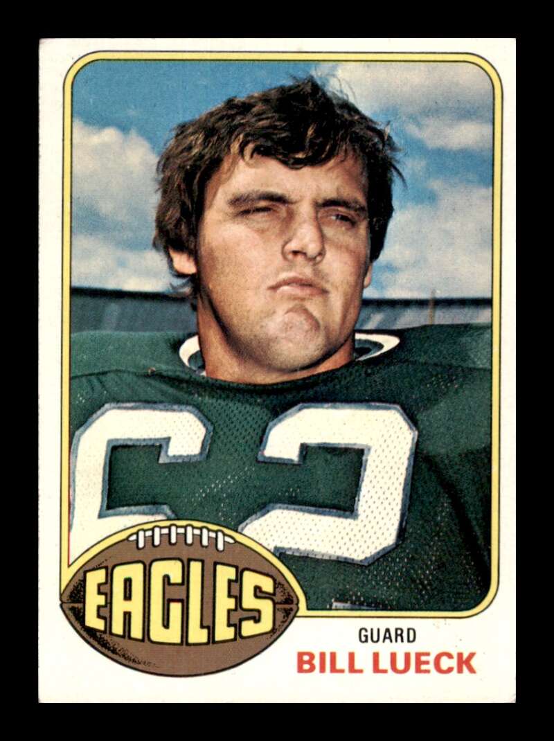 Load image into Gallery viewer, 1976 Topps Bill Lueck #439 Set Break Philadelphia Eagles Image 1
