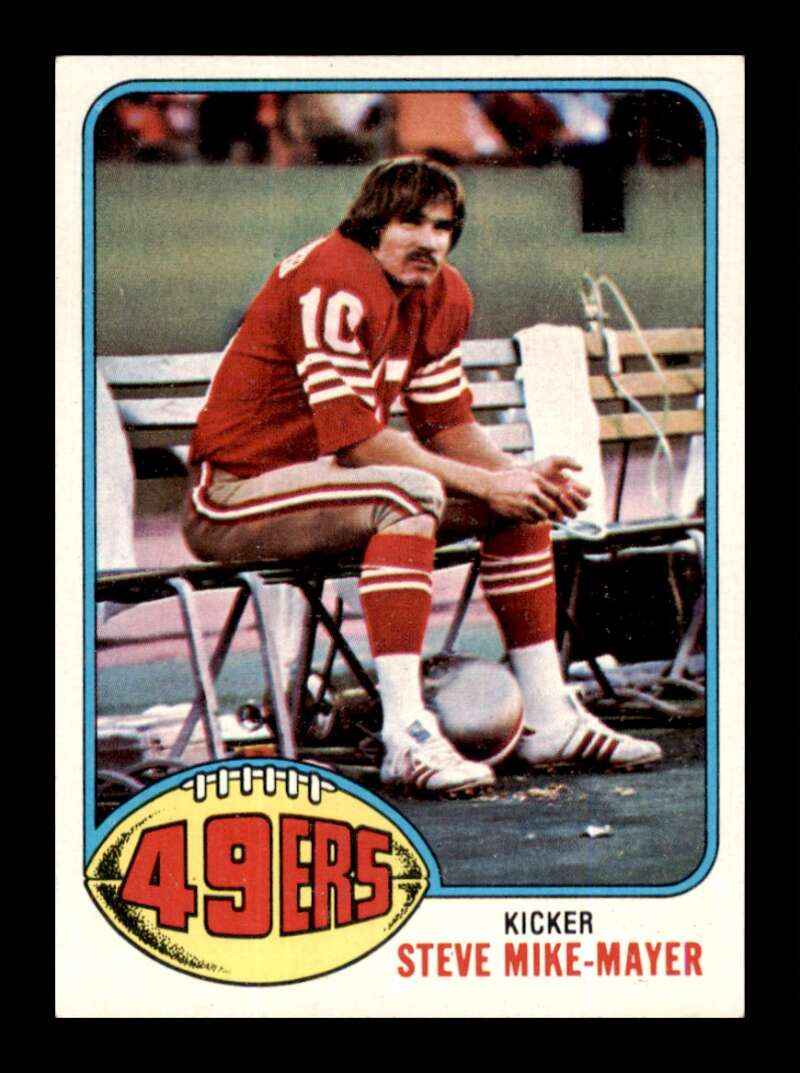 Load image into Gallery viewer, 1976 Topps Steve Mike-Mayer #58 Rookie RC Set Break San Francisco 49ers Image 1
