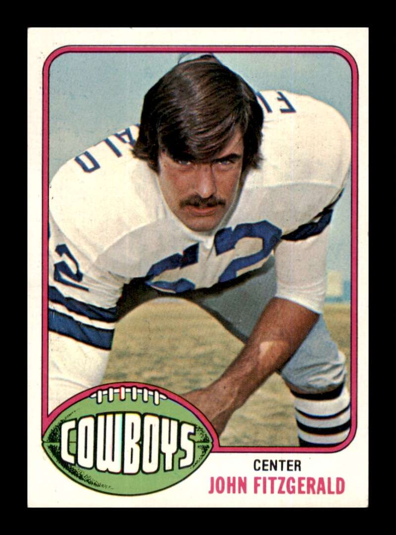 Load image into Gallery viewer, 1976 Topps John Fitzgerald #102 Set Break Dallas Cowboys Image 1
